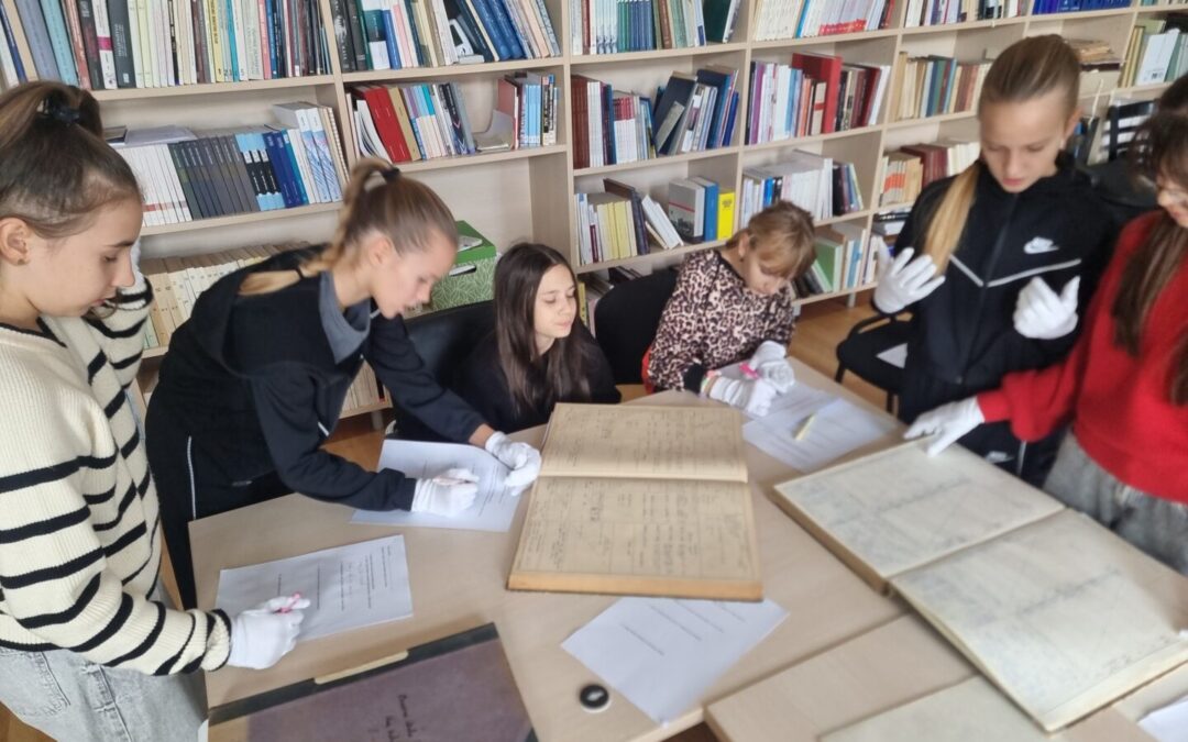 Posjet Državnom arhivu za Međimurje